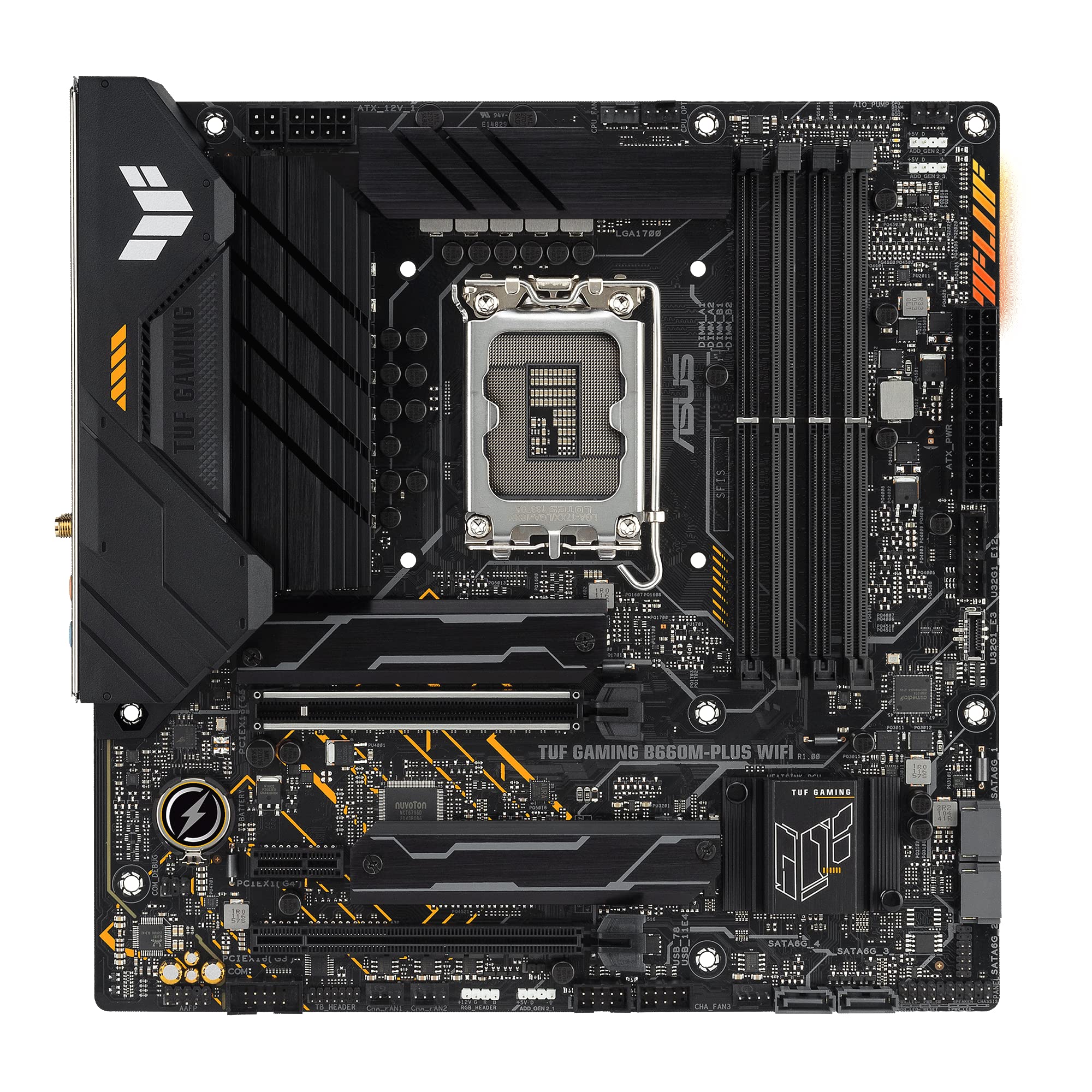 Amazon.com: ASUS TUF Gaming B660M-PLUS WiFi Intel LGA 1700 Micro
